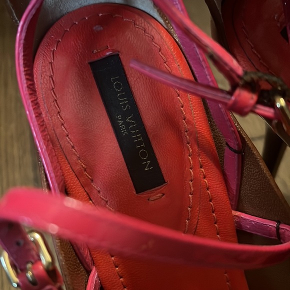 Louis Vuitton Strappy Heels Size 40 - Picture 2 of 7
